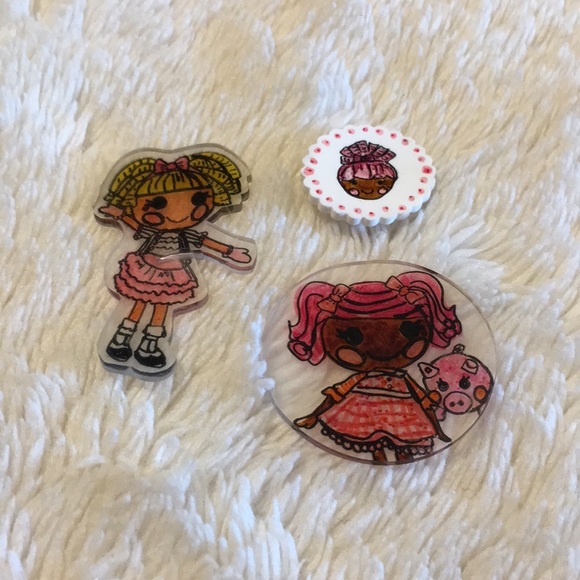 🆕🎀🧼 LaLaLoopsy Shower Curtain & Hook Set NEW with bonus doll gift - Picture 5 of 5